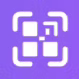 QR icon that is selected when scanning a QR