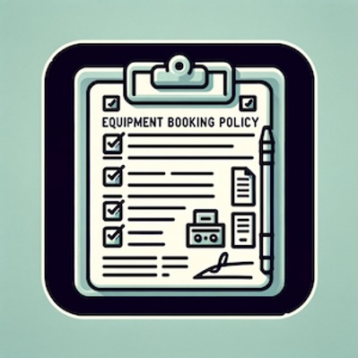 Icon representing an Equipment Booking Policy