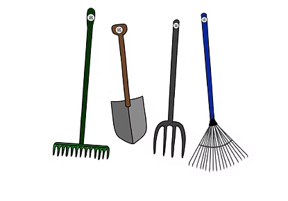 Garden tool set