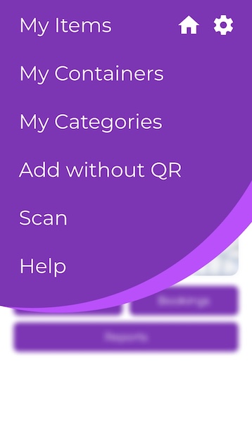 Scanlily App Main Menu